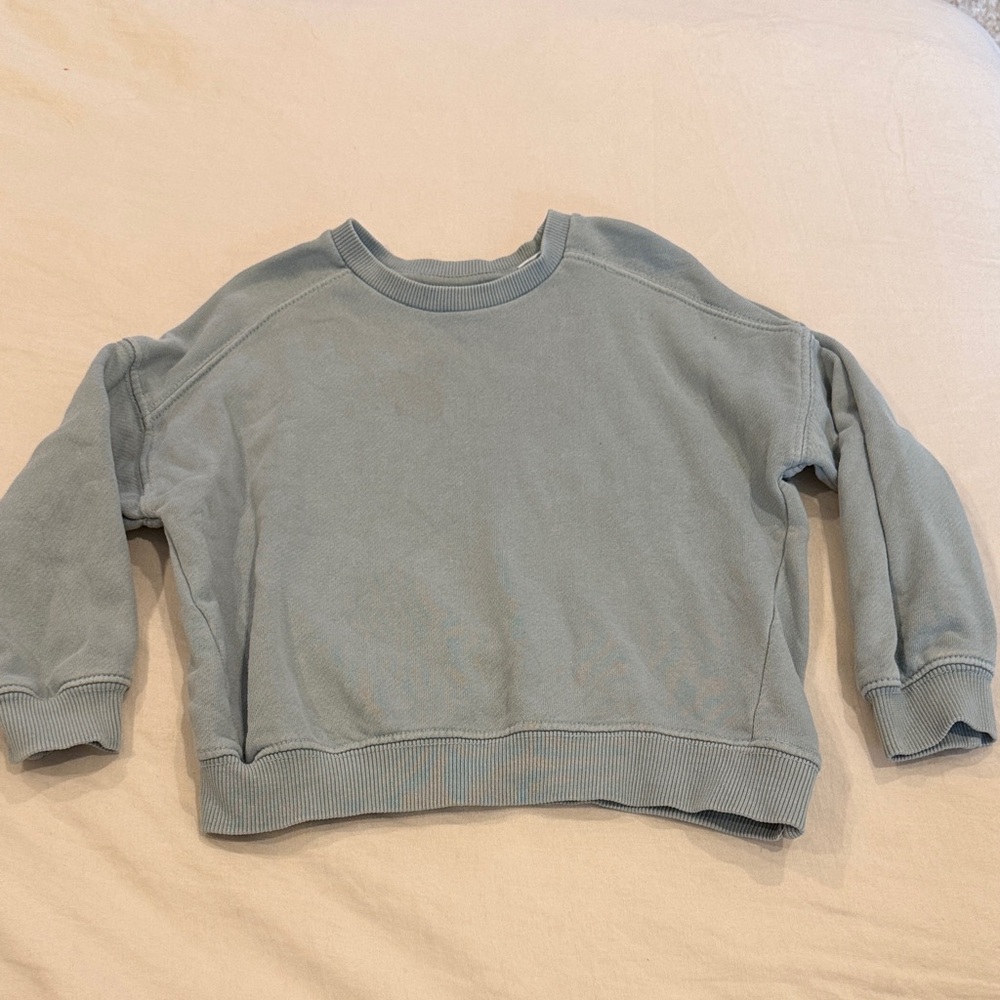 Zara Kids Light Blue Sweatshirt 2-3 years